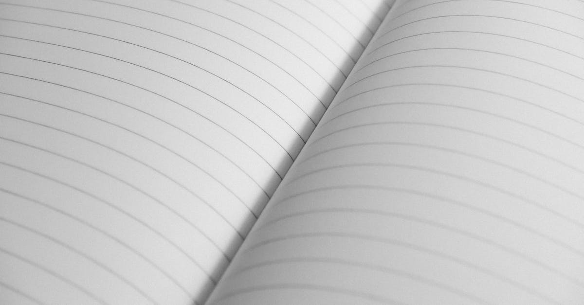 notebook pages stack