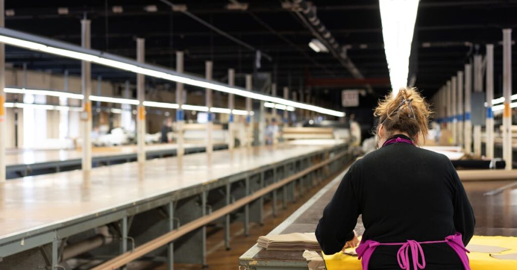 business card factory production