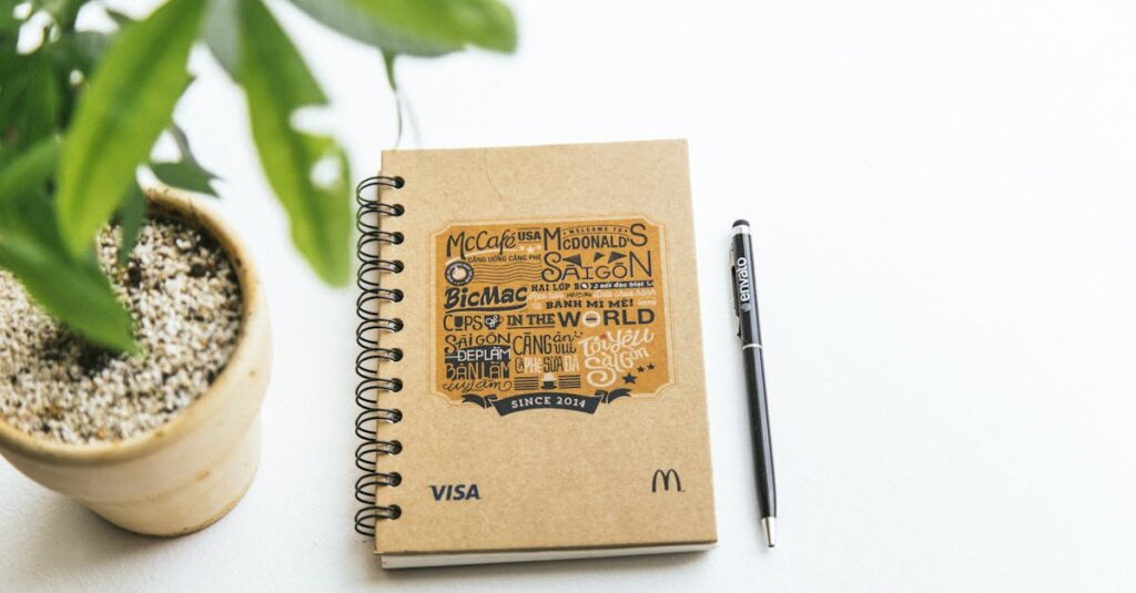 custom designed office notebooks