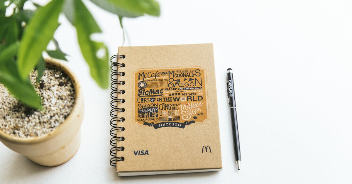 custom designed office notebooks