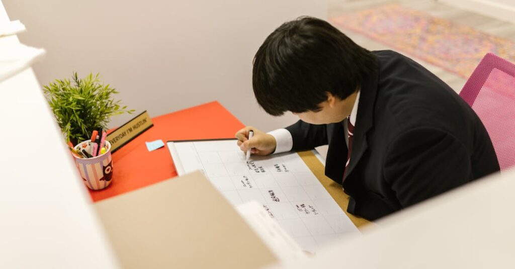 corporate desk planner