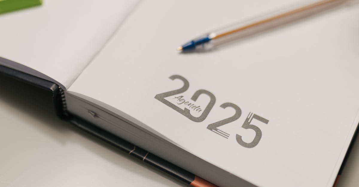 corporate diary pen set