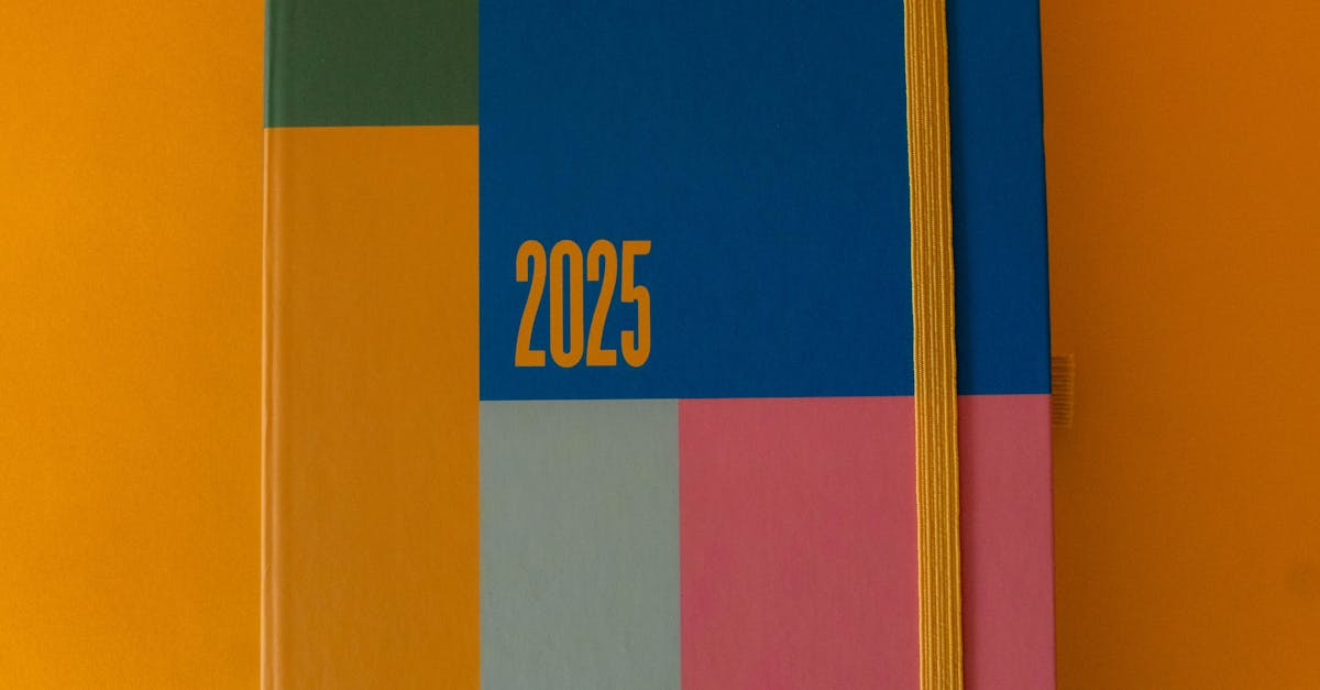 corporate diary design closeup