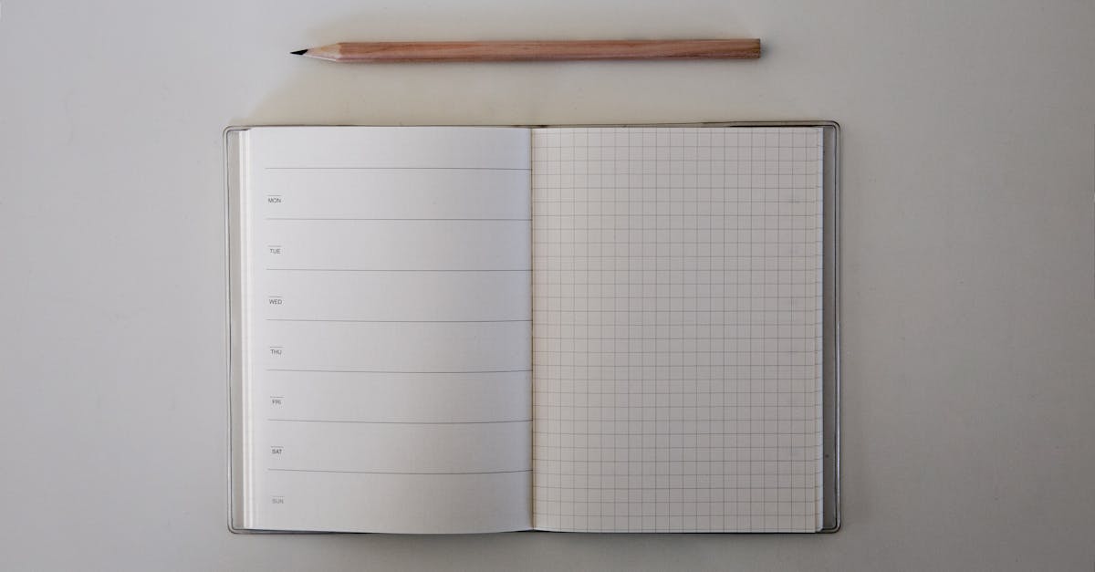 graph paper notebook grid pages