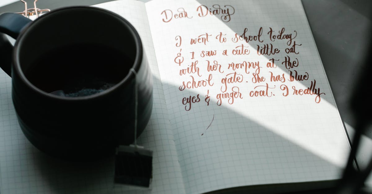 notebook diary journal comparison