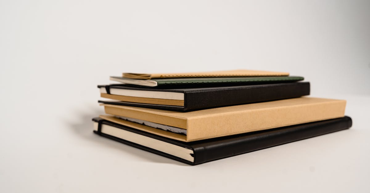 corporate diary stack