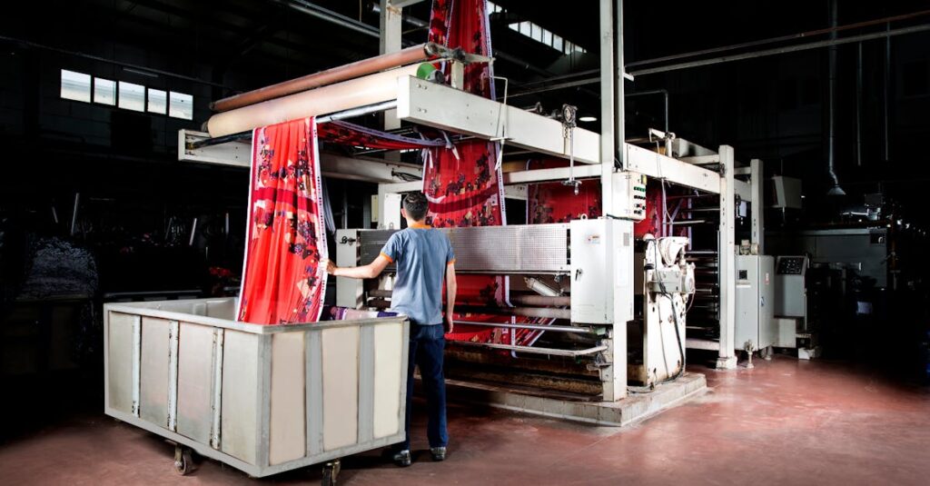 industrial printing factory