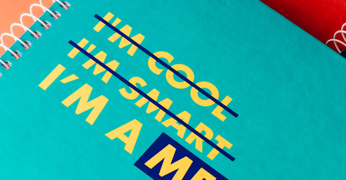 notebook edge printing closeup