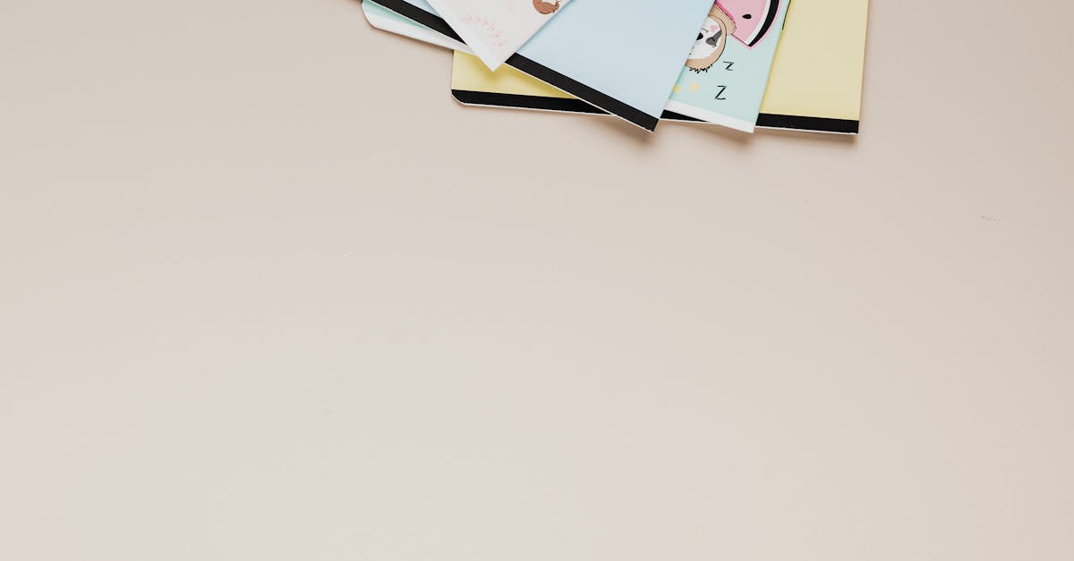 stack of notebooks
