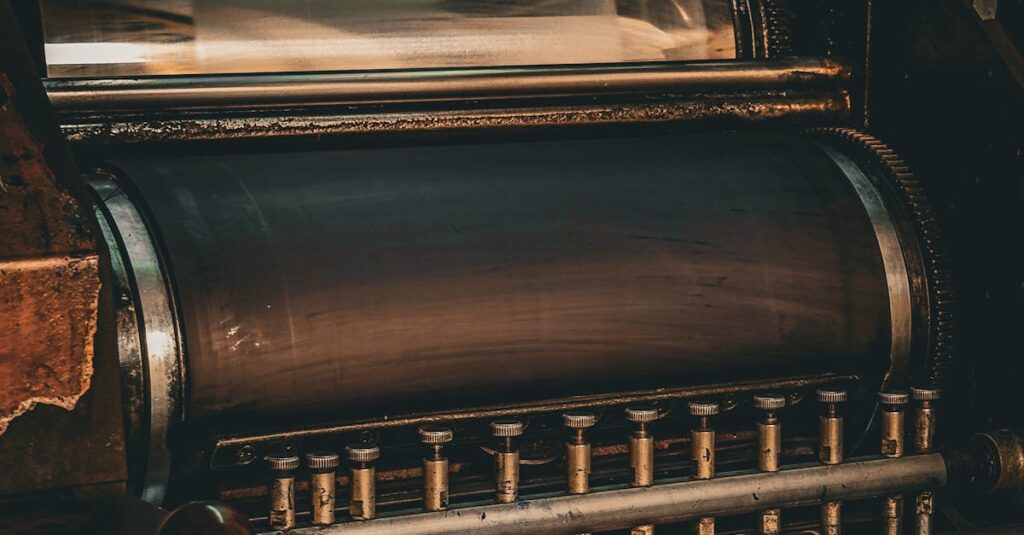 offset printing press