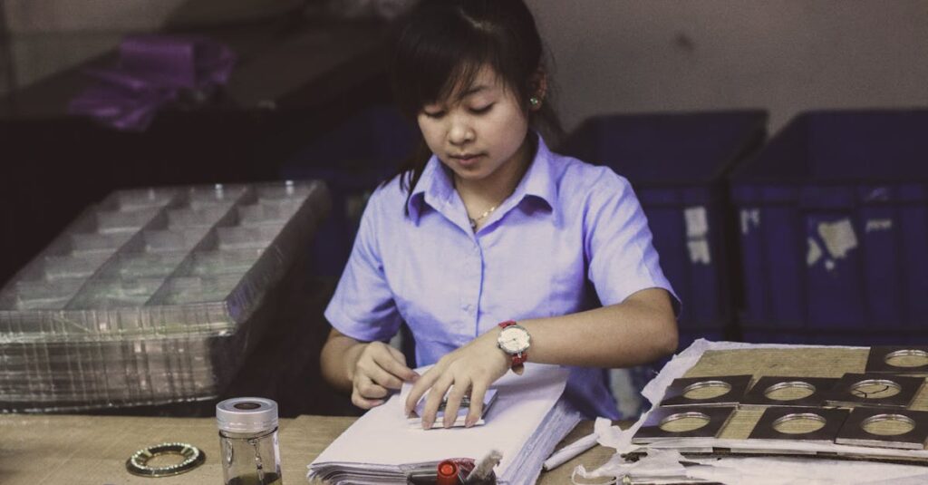 notebook manufacturing factory