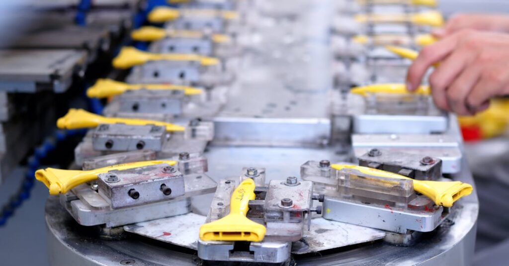 notebook factory production line