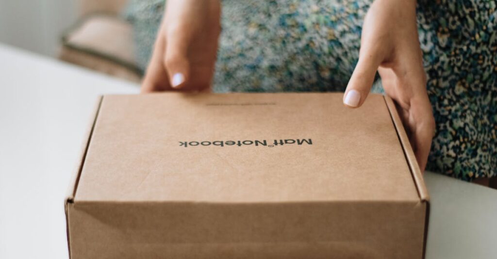 custom notebook packaging printing