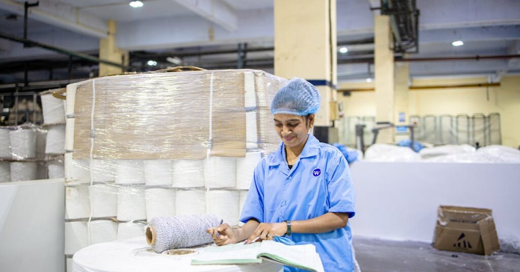 notebook manufacturing factory