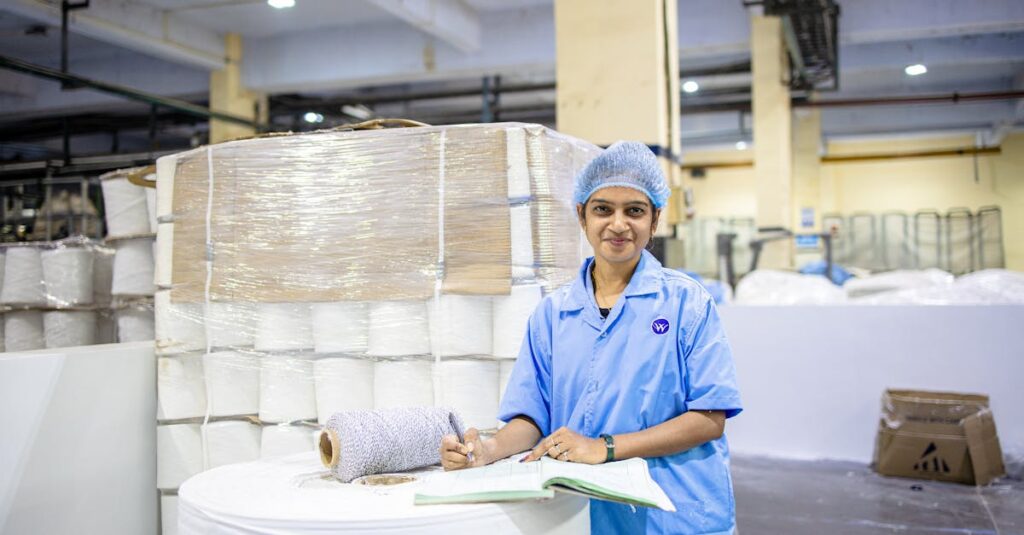 notebook manufacturing factory