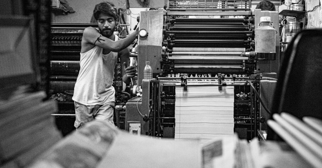 notebook printing press India