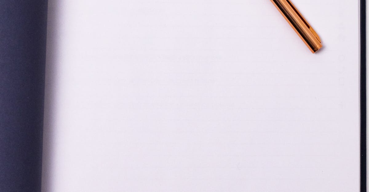 corporate diary with pen