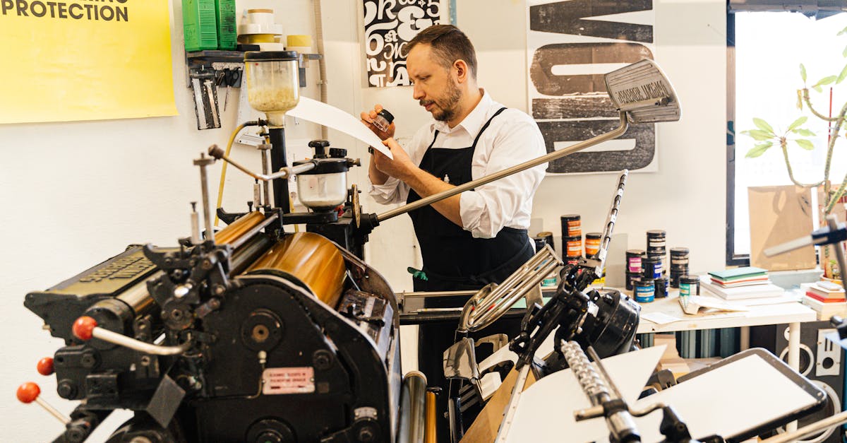 printing press notebooks