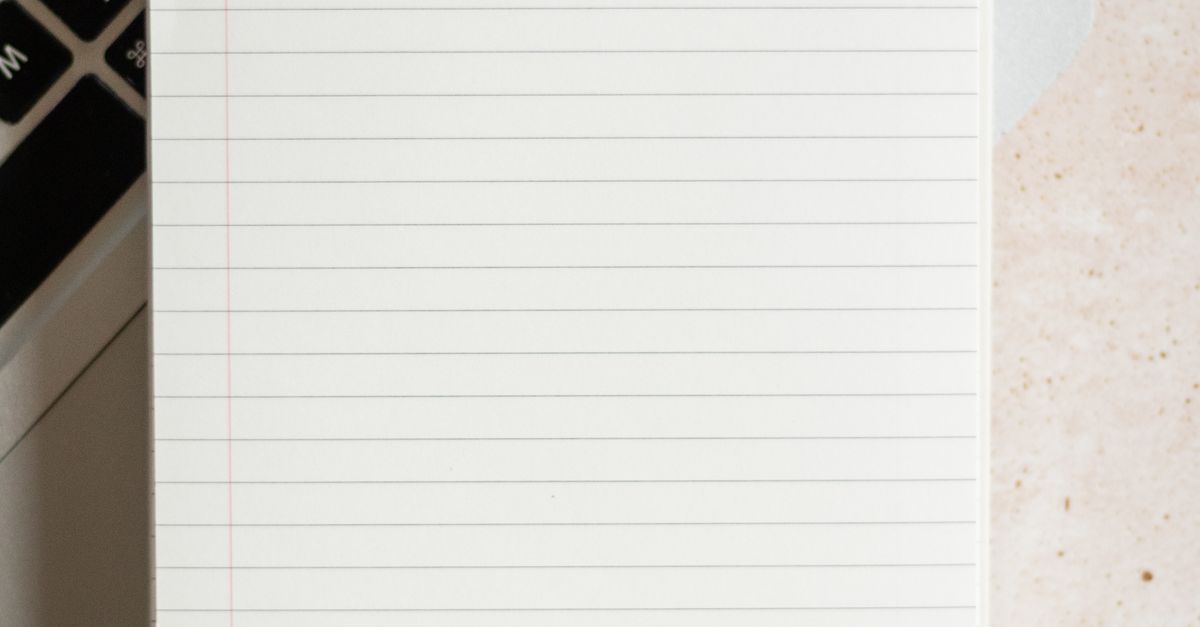 small spiral notepad