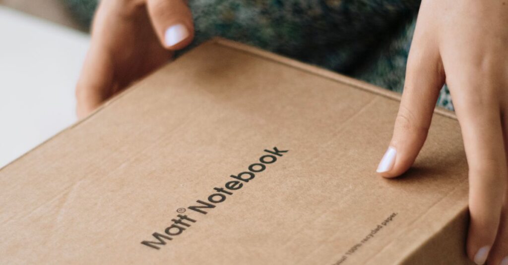 eco friendly notebook packaging