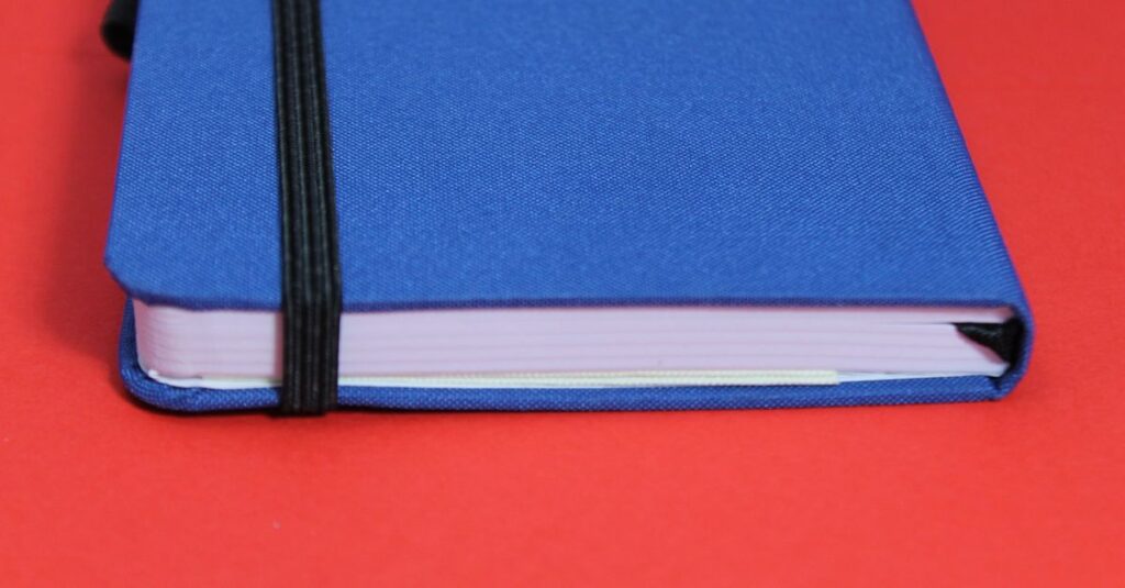 small pocket diary
