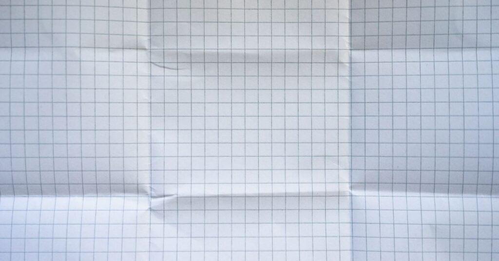 square grid notebook