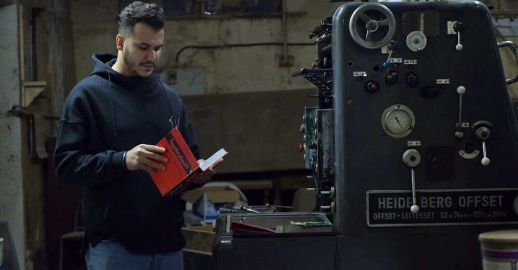 color printing press machine