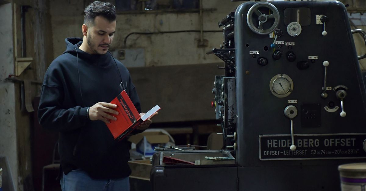 color printing press machine