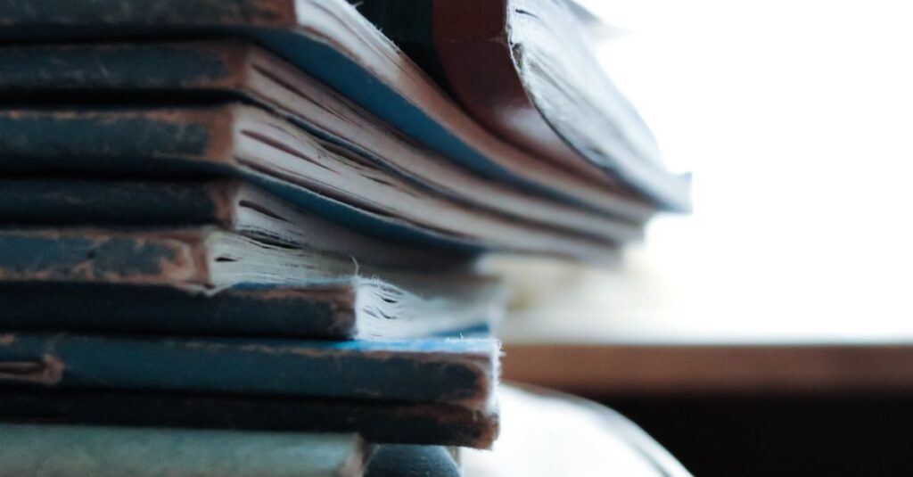 stack of 80 page notebooks