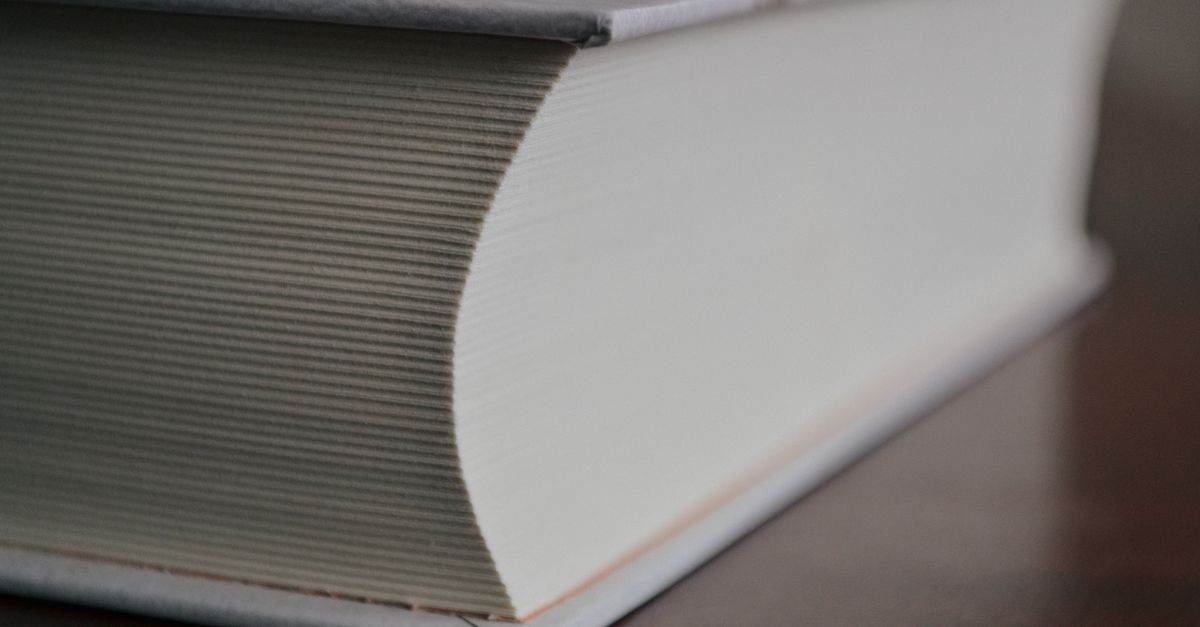 thick stitched account book