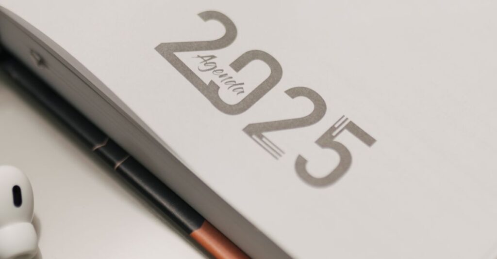 premium diary with pen