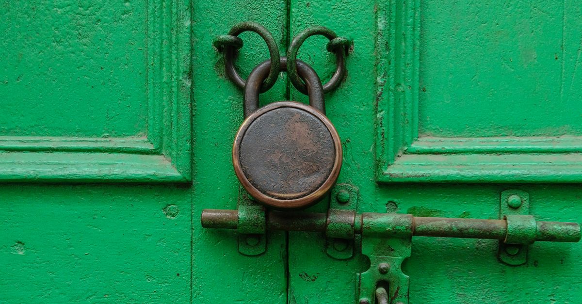 antique diary with lock