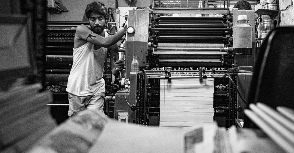 book printing machine