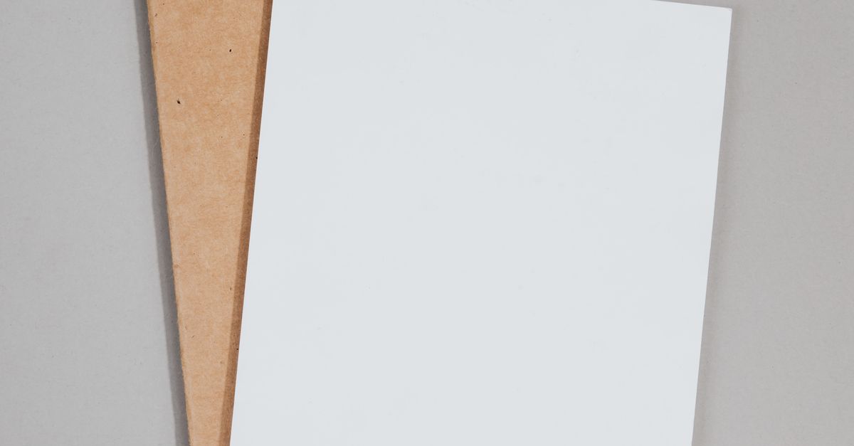 printed cardboard sheets