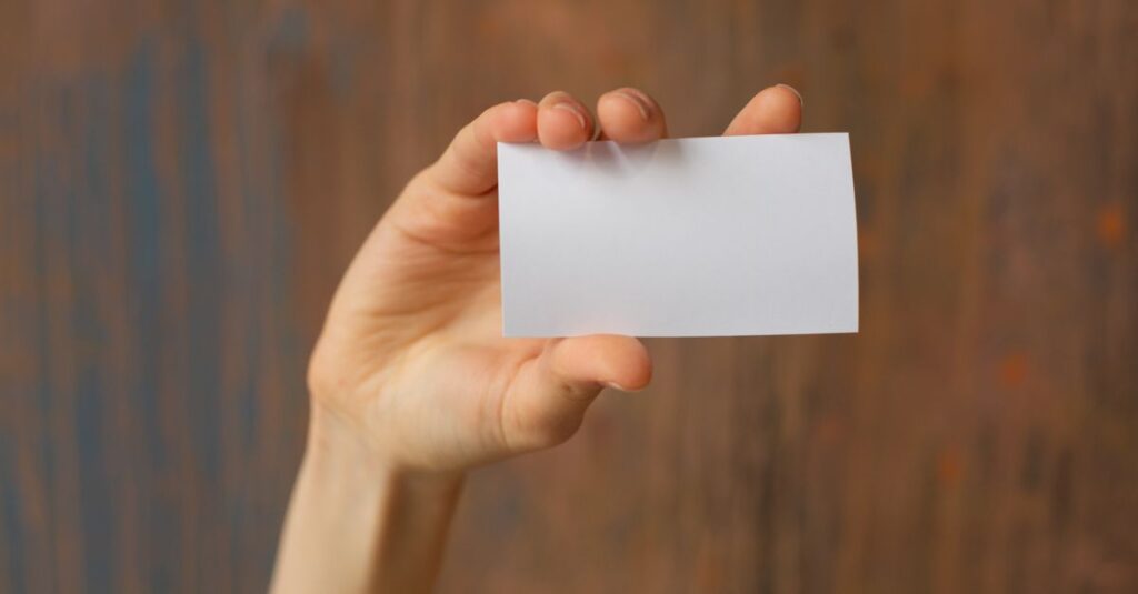 business card printing