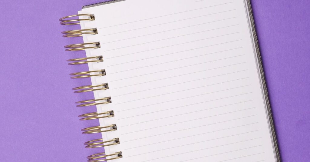 spiral notebook 200 pages