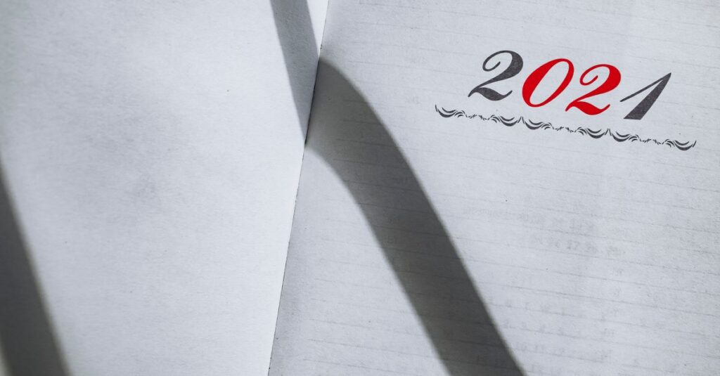 blank diary page