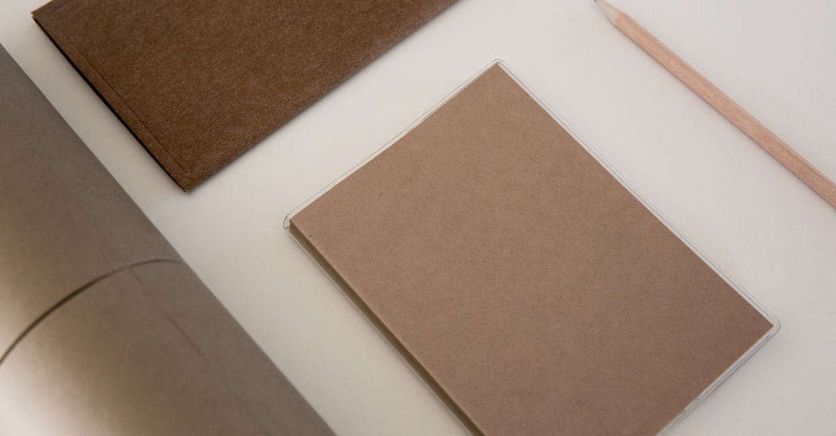 a4 notebook cover paper