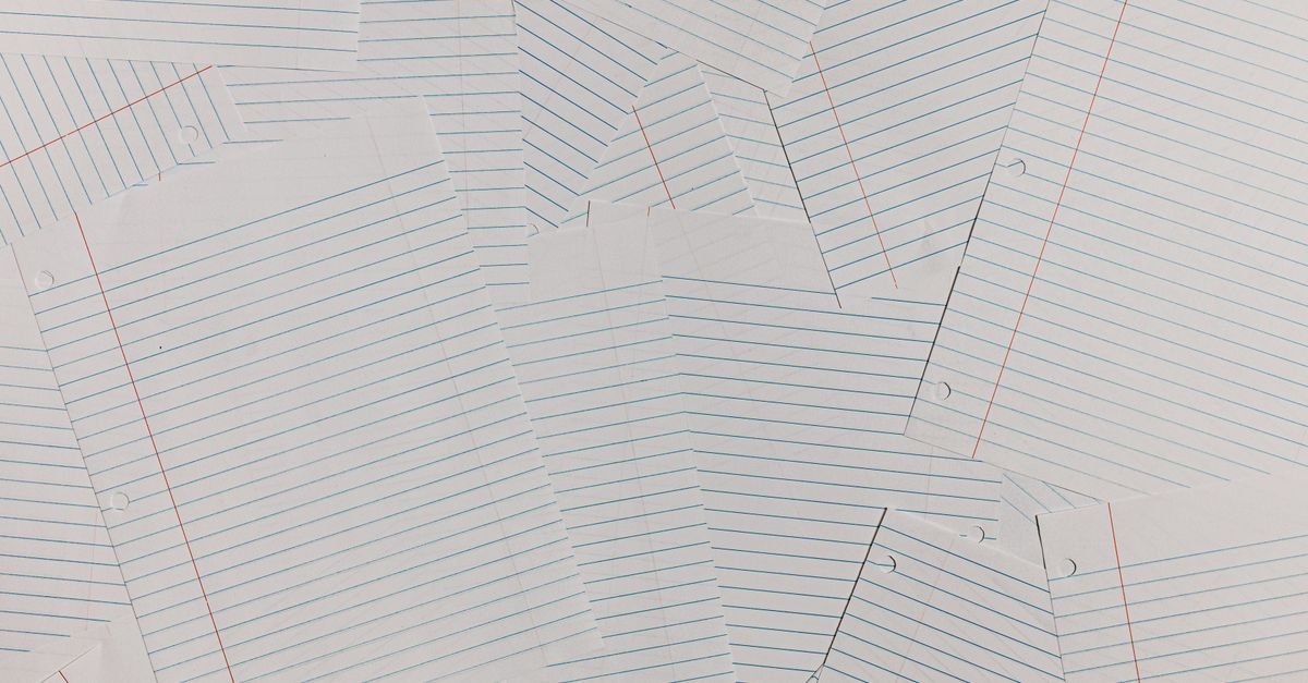 blank a4 notebook stack