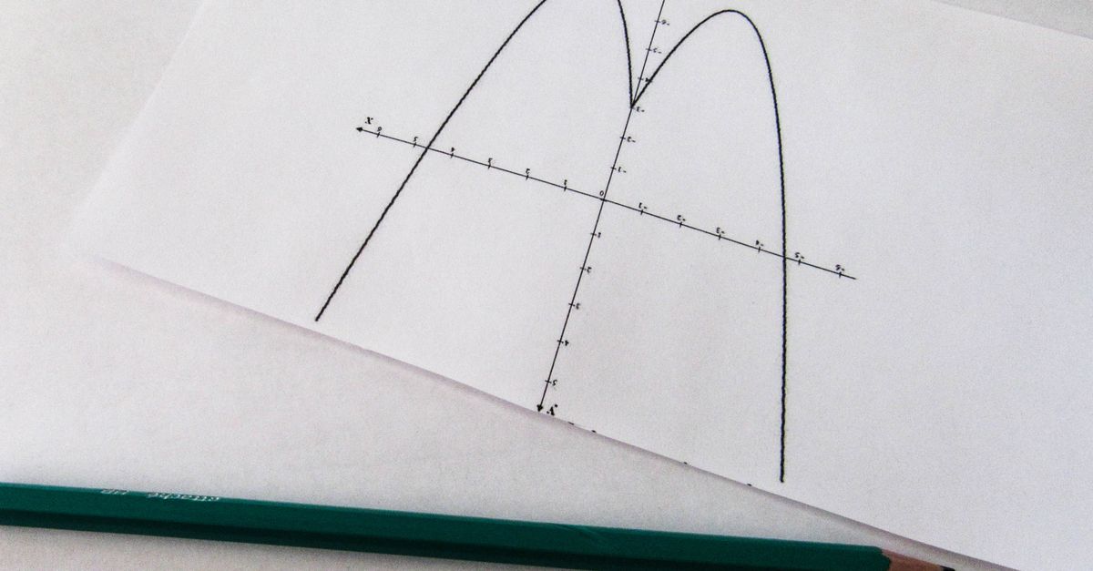 math notebook graph paper close up