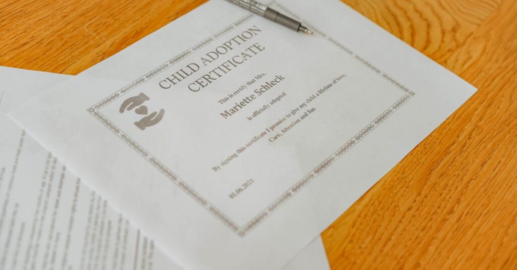 certificate printing sample