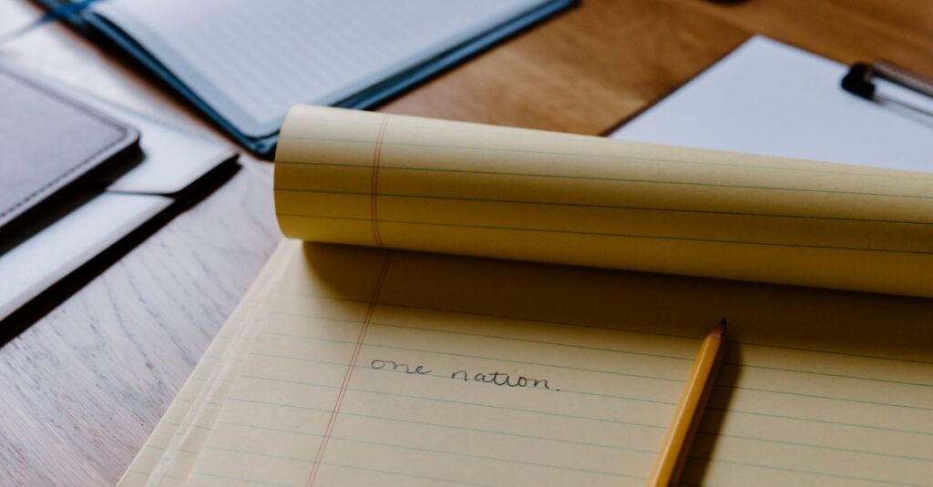 a4 size notepad office