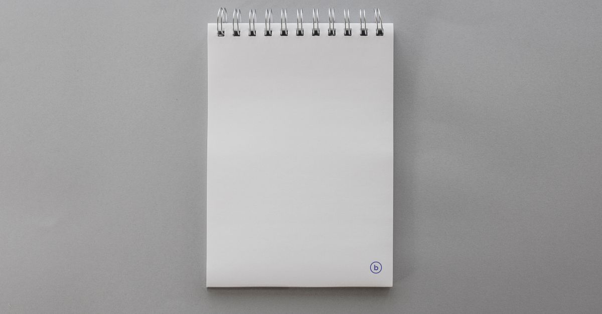 a5 spiral notepad