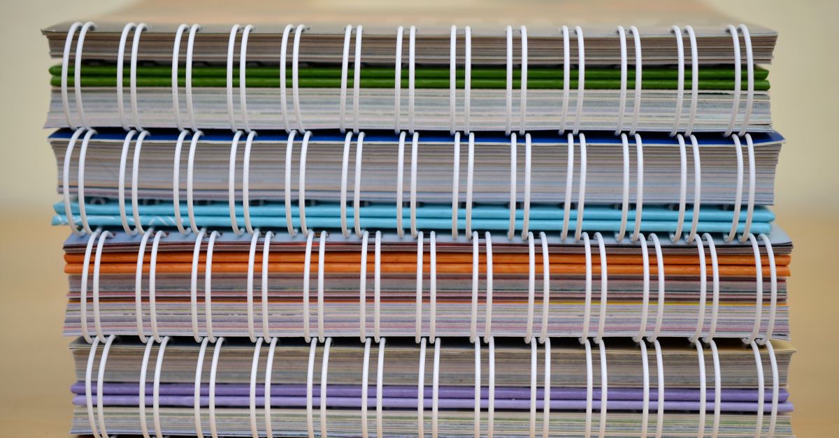 custom printed notebook