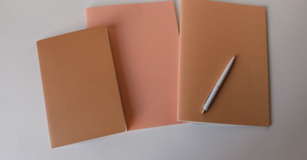 notebook cover paper