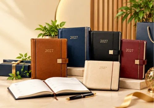 New Year Diary 2027 Mobile Banner
