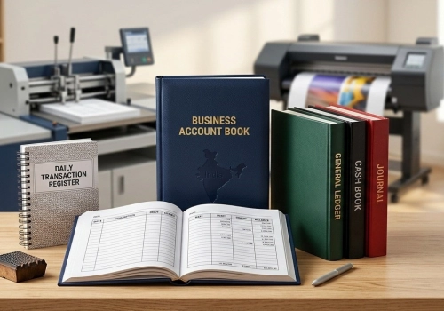 Account Book Printing Services in India