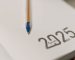premium diary with pen